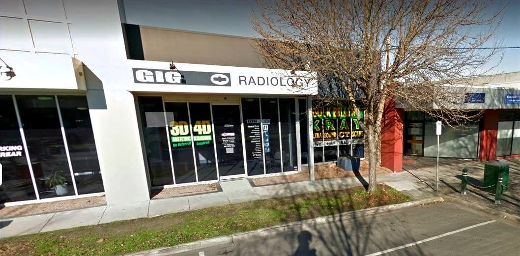 GIG Radiology Traralgon shopfront on Grey Street